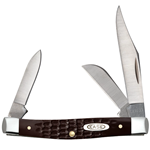 Brown Synthetic Small Stockman 081 - Engravable