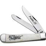 Smooth Natural Bone Trapper with Psalm 23 8795 - Engravable