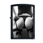 Zippo View From Behind-Black and White 37780