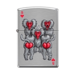 Zippo Monkeys 5 of Hearts 45063