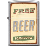 Zippo Free Beer Tomorrow, 12623