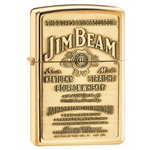 Zippo Jim Beam Brass Emblem 254BJB.929