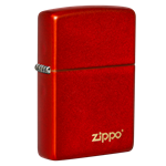Zippo Metallic Red w/Zippo Logo- 49475zl