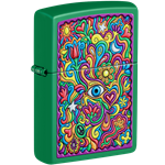 Zippo Peace And Love Swirls 48957