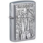 Zippo Saloon Skull Emblem - 49298 