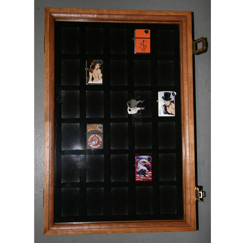 cherry-zippo-display-case